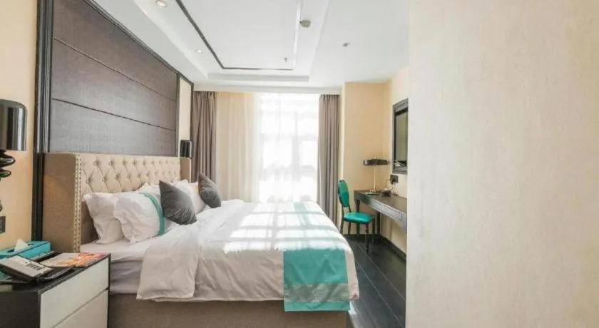 Bed in Xana Hotelle·Xining Dashizi Central Square