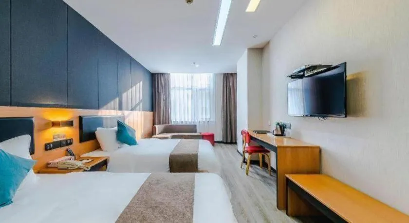 Bed in Thank Inn Plus Hotel Shandong Zhucheng Renmin Road