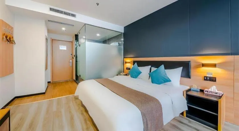 Bed in Thank Inn Plus Hotel Shandong Zhucheng Renmin Road
