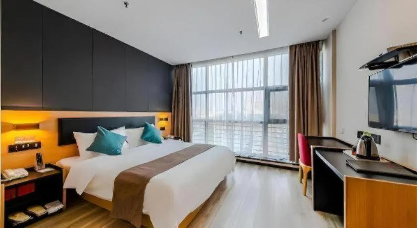 Bed in Thank Inn Plus Hotel Shandong Zhucheng Renmin Road