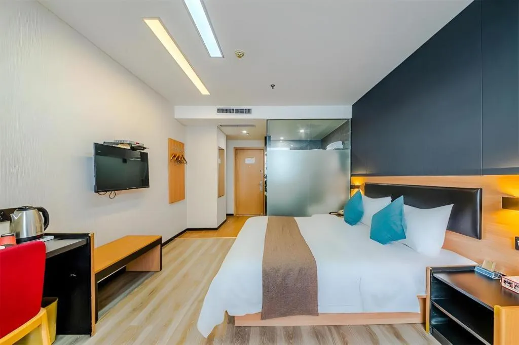 Bed in Thank Inn Plus Hotel Shandong Zhucheng Renmin Road