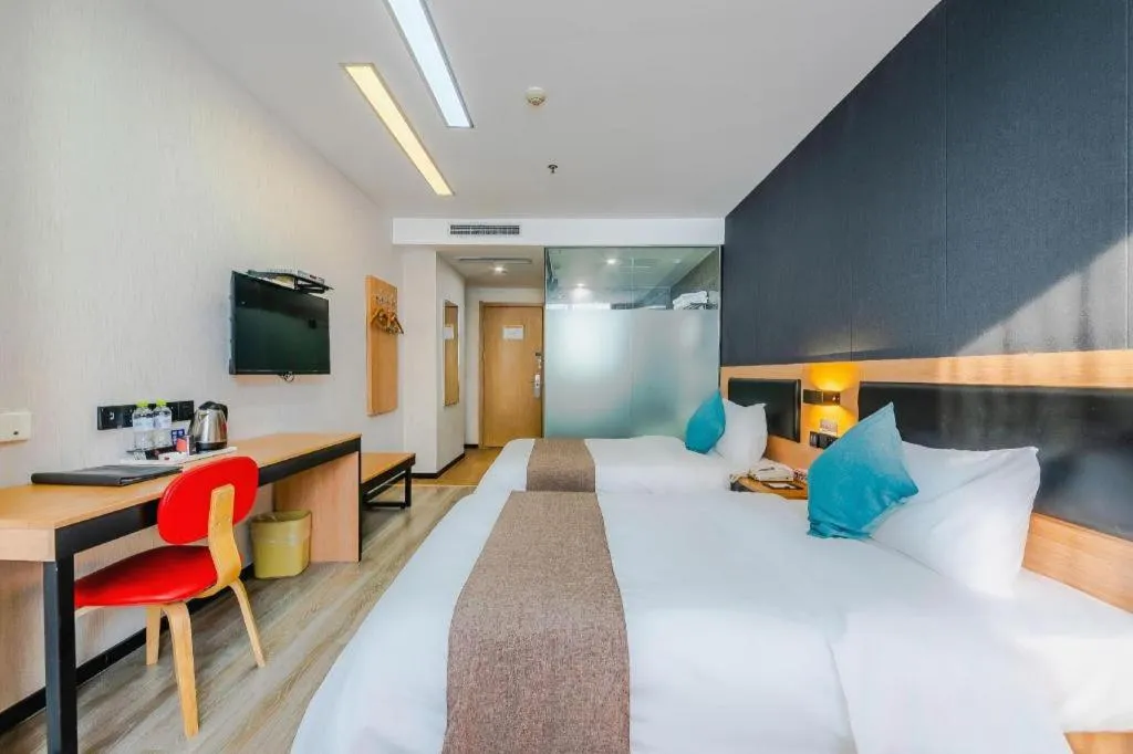 Bed in Thank Inn Plus Hotel Shandong Zhucheng Renmin Road