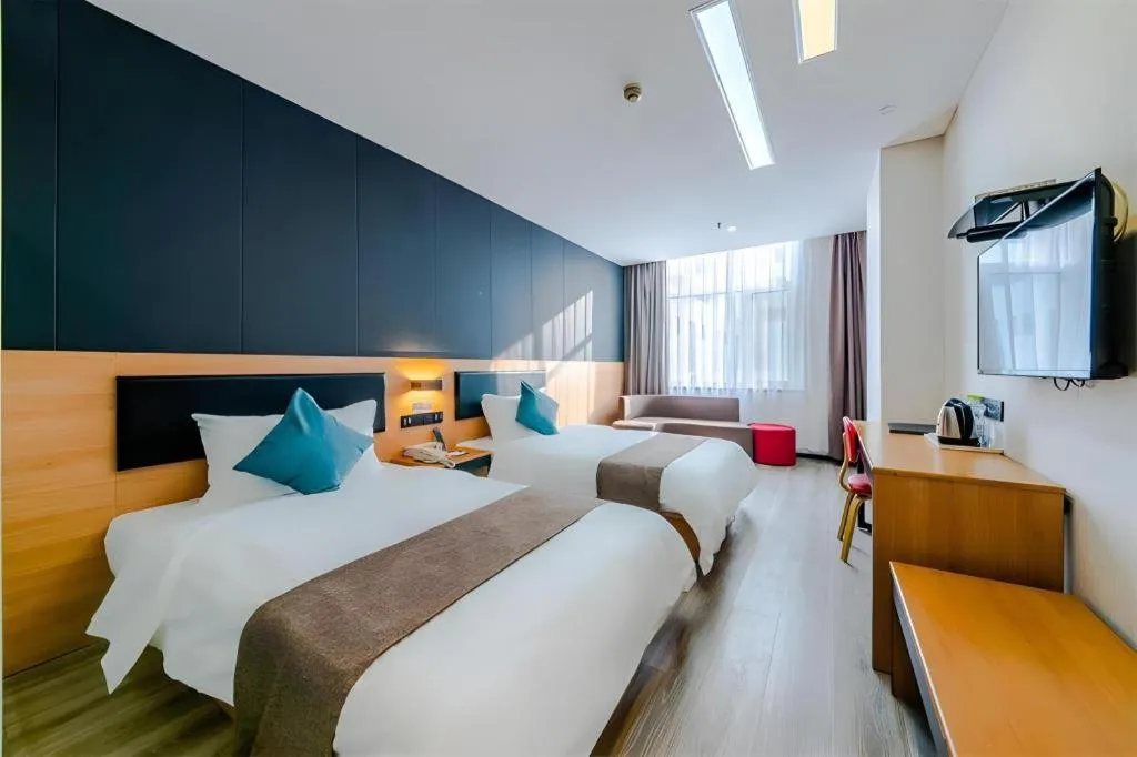 Bed in Thank Inn Plus Hotel Shandong Zhucheng Renmin Road