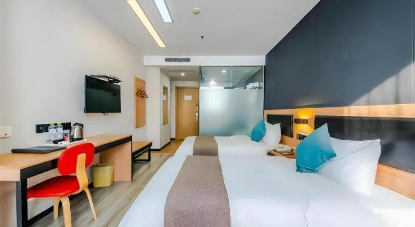 Bed in Thank Inn Plus Hotel Shandong Zhucheng Renmin Road