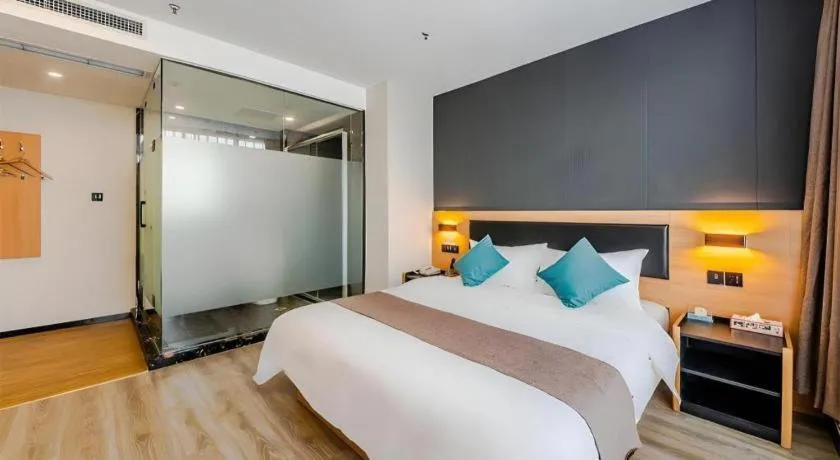 Bed in Thank Inn Plus Hotel Shandong Zhucheng Renmin Road