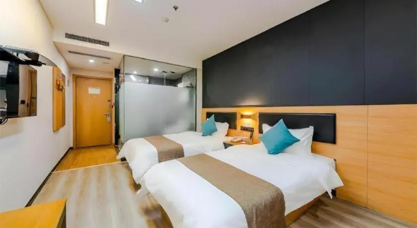 Bed in Thank Inn Plus Hotel Shandong Zhucheng Renmin Road