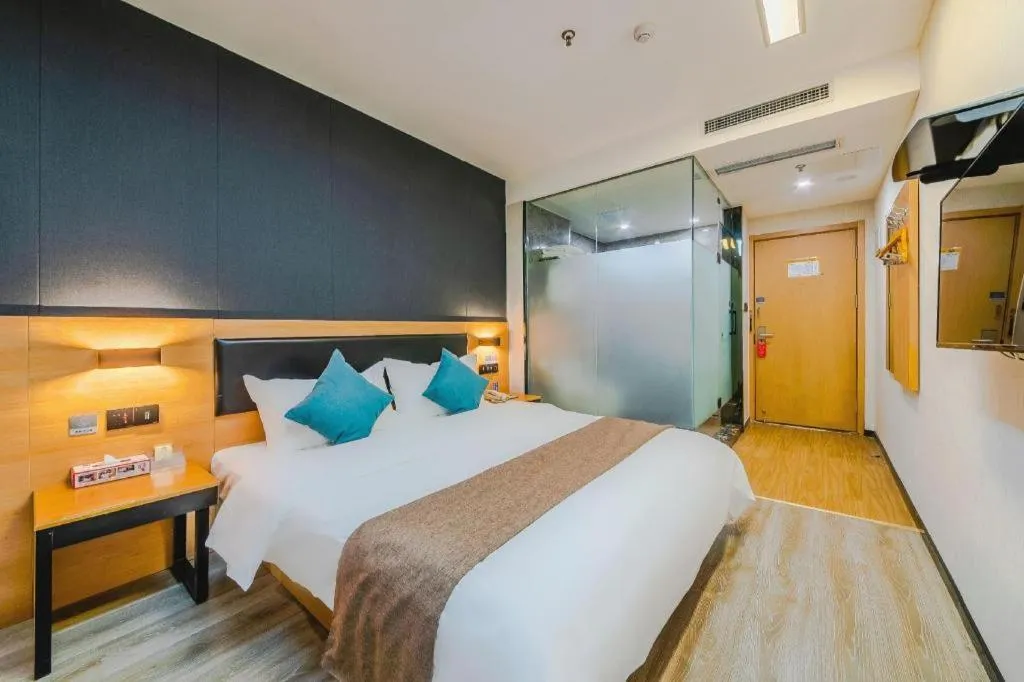 Bed in Thank Inn Plus Hotel Shandong Zhucheng Renmin Road