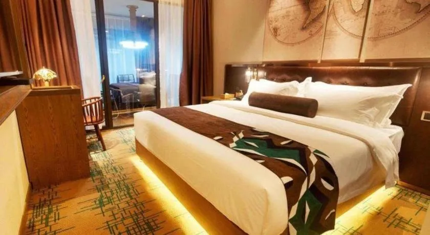 Bed in James Joyce Coffetel·Hengyang Jiefang Road Xianfeng Dock