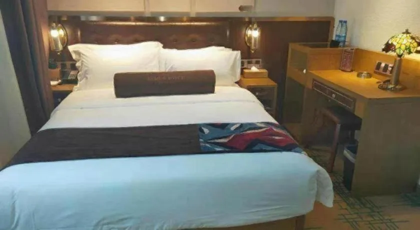 Bed in James Joyce Coffetel·Hengyang Jiefang Road Xianfeng Dock