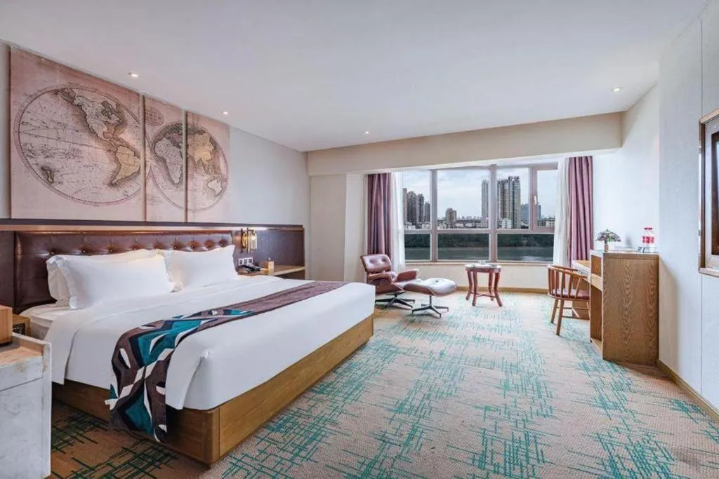 Bed in James Joyce Coffetel·Hengyang Jiefang Road Xianfeng Dock