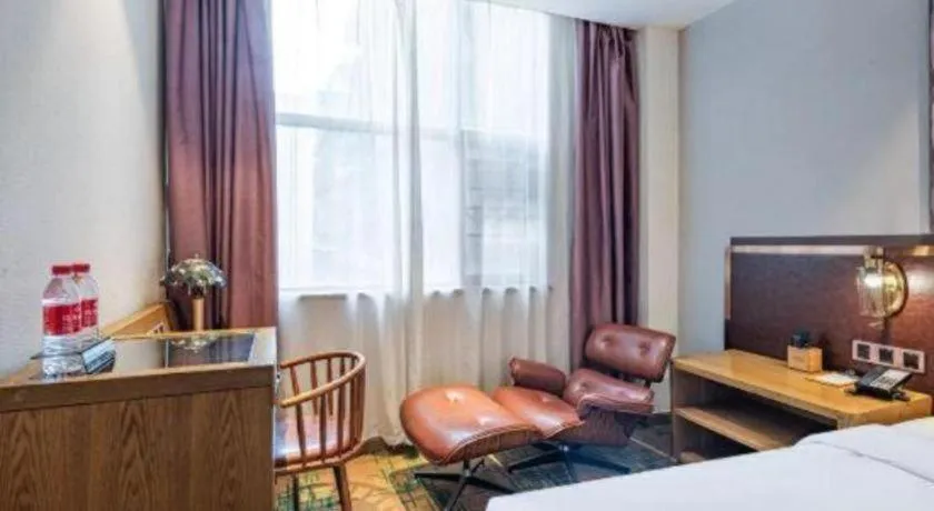 Bed in James Joyce Coffetel·Hengyang Jiefang Road Xianfeng Dock