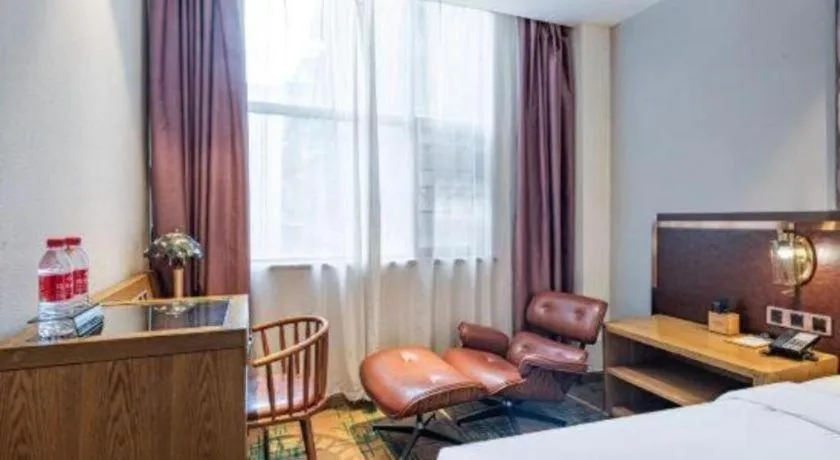 Bed in James Joyce Coffetel·Hengyang Jiefang Road Xianfeng Dock