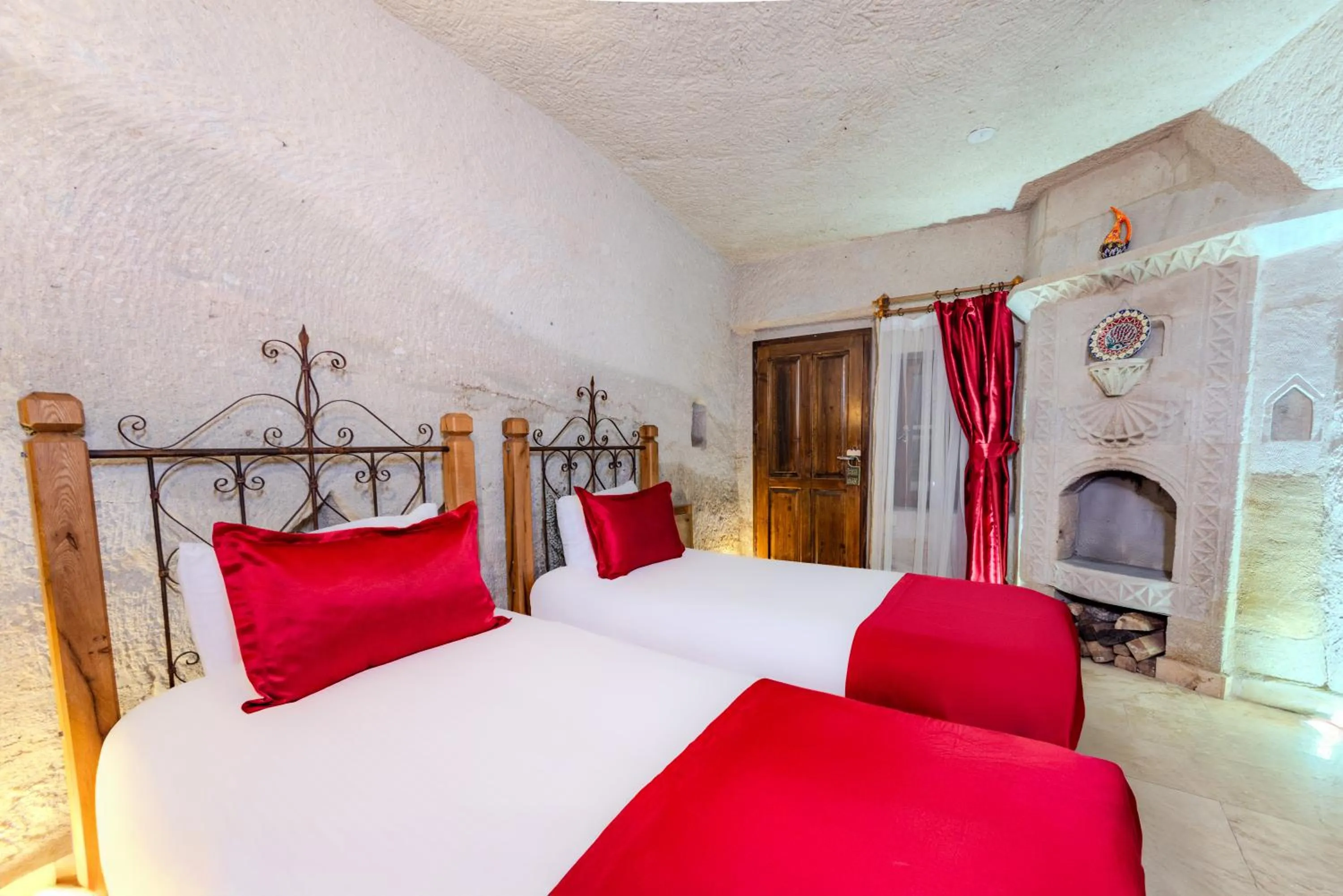 Bed in Onur Cave Cappadocia