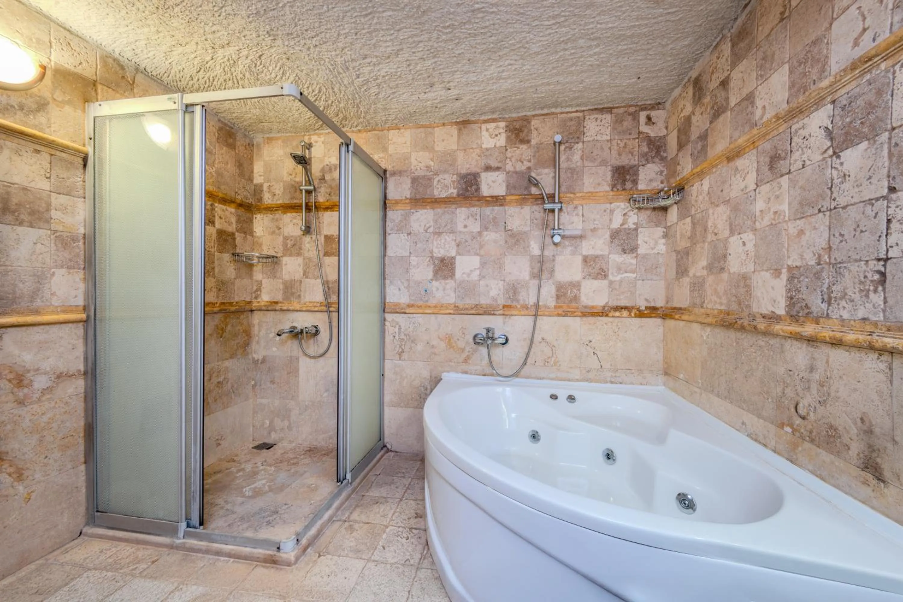 Bed in Onur Cave Cappadocia