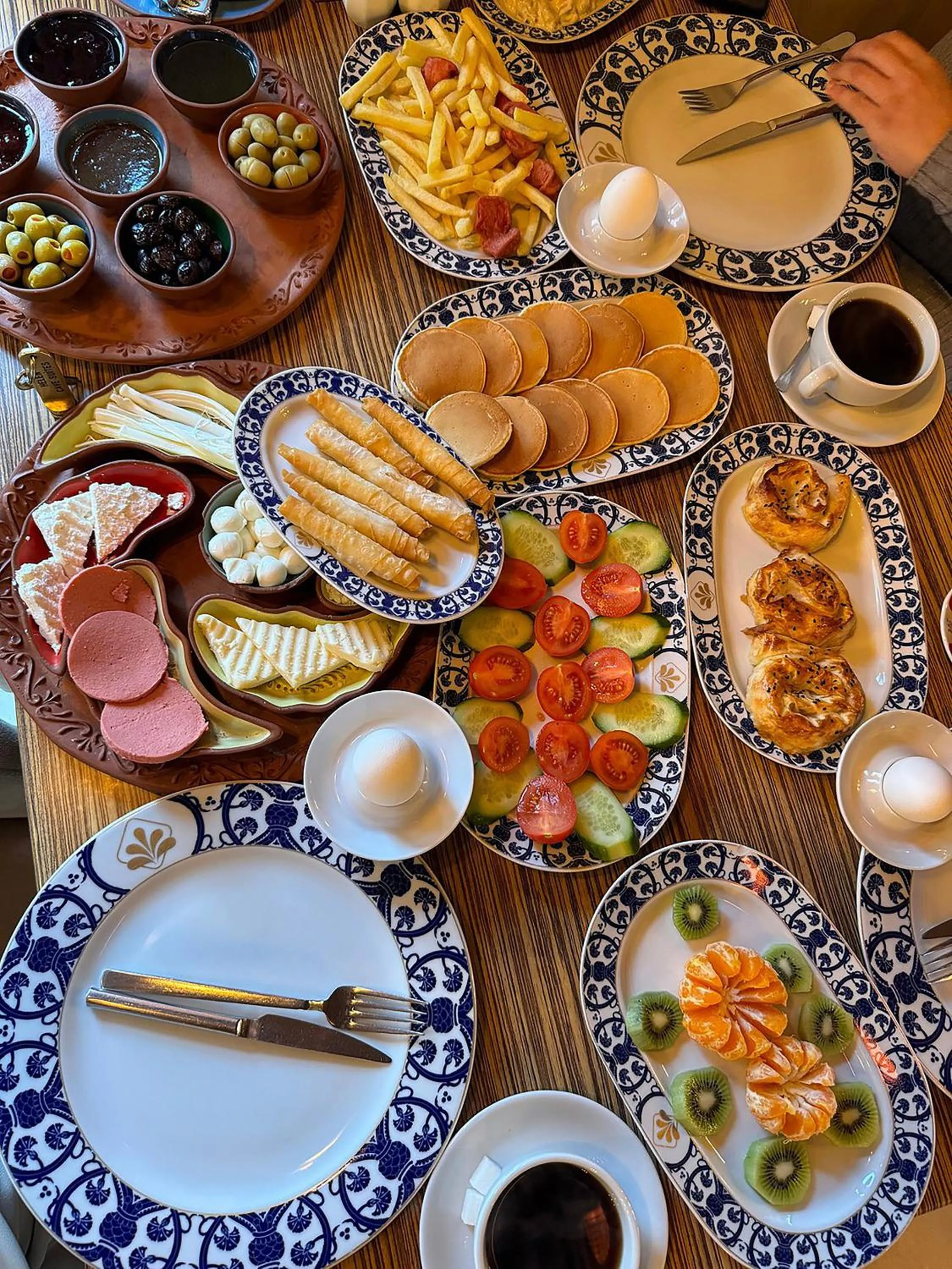 Breakfast in Onur Cave Cappadocia