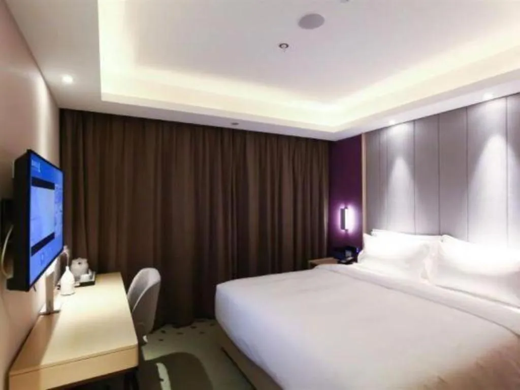 Bed in Lavande Hotel Beijing Daxing Airport Qingyuan Road Metro Station Joy City