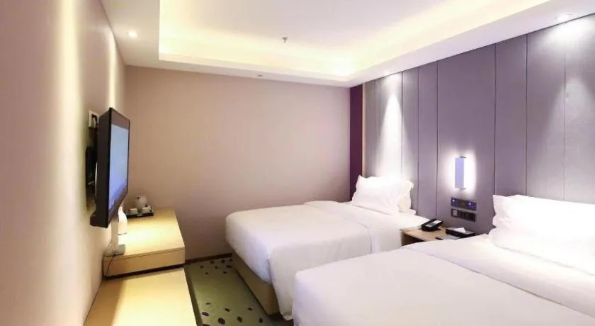 Bed in Lavande Hotel Beijing Daxing Airport Qingyuan Road Metro Station Joy City