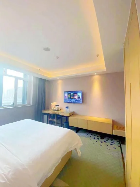 Bed in Lavande Hotel Beijing Daxing Airport Qingyuan Road Metro Station Joy City