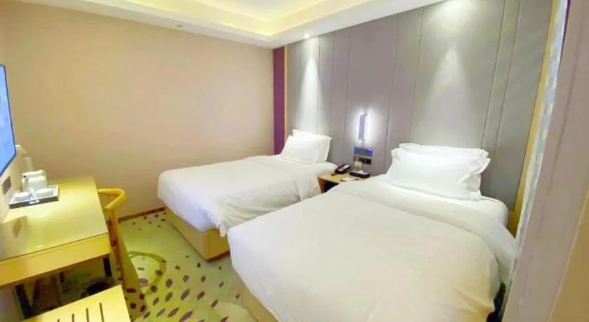Bed in Lavande Hotel Beijing Daxing Airport Qingyuan Road Metro Station Joy City