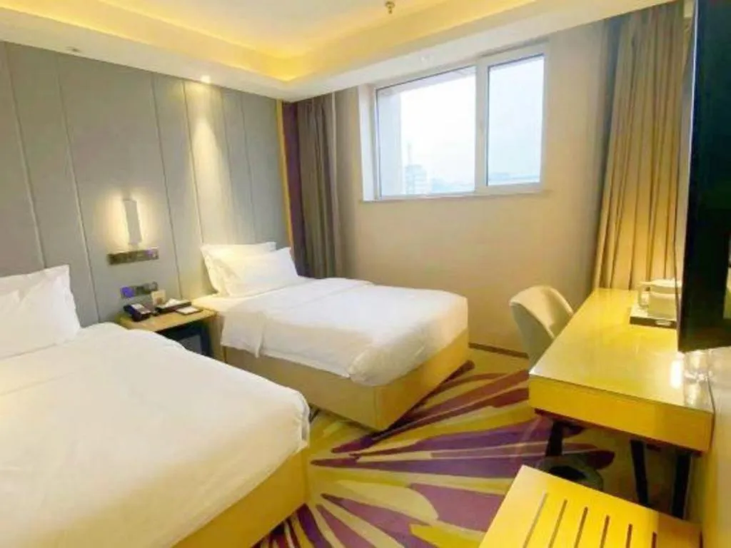 Bed in Lavande Hotel Beijing Daxing Airport Qingyuan Road Metro Station Joy City