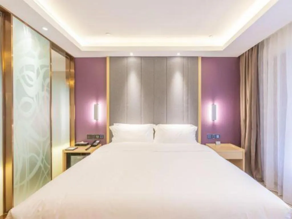 Bed in Lavande Hotel Beijing Daxing Airport Qingyuan Road Metro Station Joy City