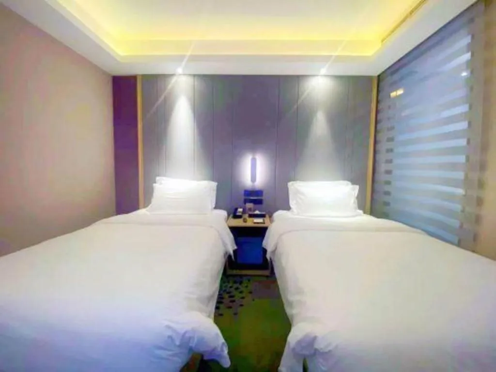 Bed in Lavande Hotel Beijing Daxing Airport Qingyuan Road Metro Station Joy City