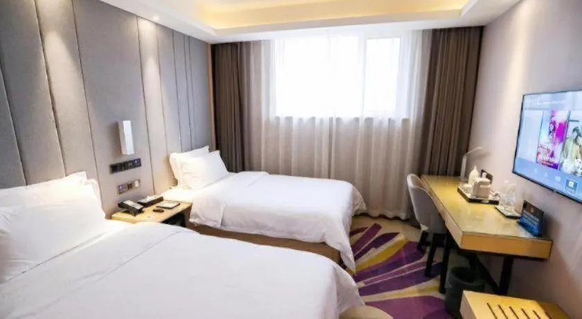 Bed in Lavande Hotel Beijing Daxing Airport Qingyuan Road Metro Station Joy City