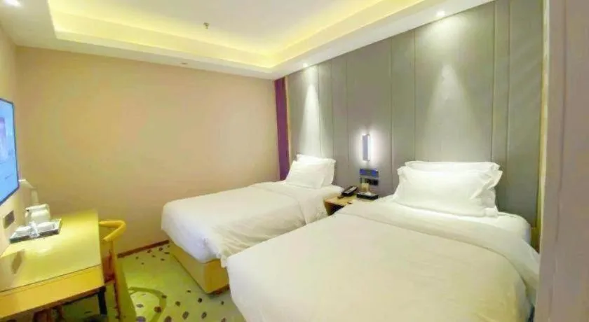 Bed in Lavande Hotel Beijing Daxing Airport Qingyuan Road Metro Station Joy City