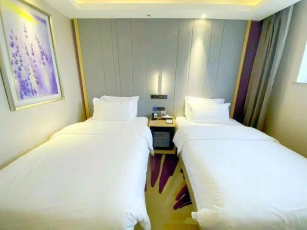 Bed in Lavande Hotel Beijing Daxing Airport Qingyuan Road Metro Station Joy City