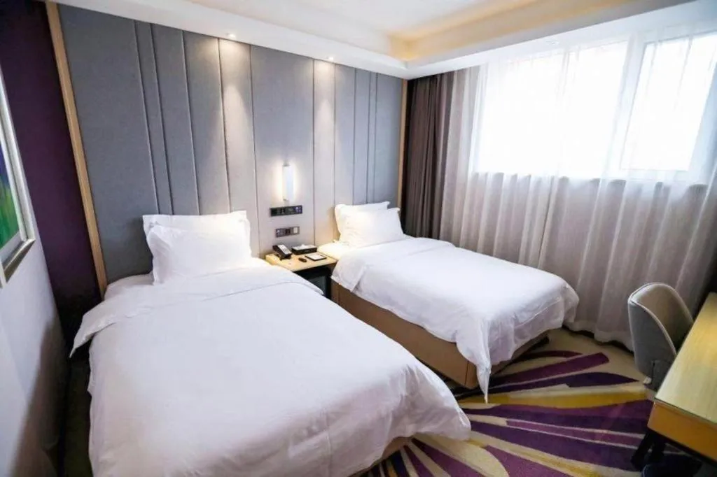 Bed in Lavande Hotel Beijing Daxing Airport Qingyuan Road Metro Station Joy City
