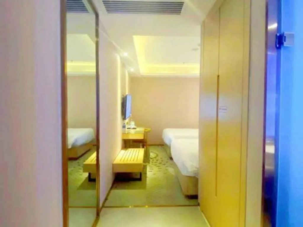 Bed in Lavande Hotel Beijing Daxing Airport Qingyuan Road Metro Station Joy City