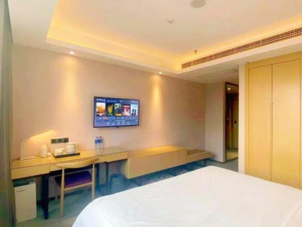 Bed in Lavande Hotel Beijing Daxing Airport Qingyuan Road Metro Station Joy City