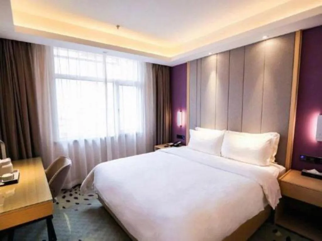 Bed in Lavande Hotel Beijing Daxing Airport Qingyuan Road Metro Station Joy City