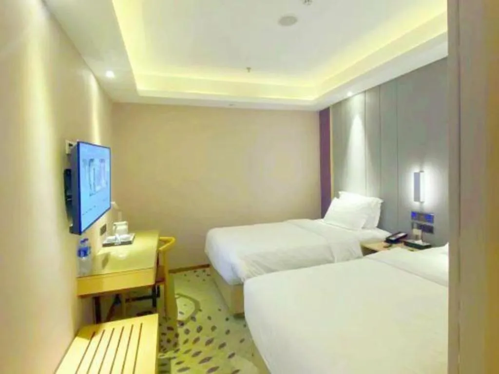 Bed in Lavande Hotel Beijing Daxing Airport Qingyuan Road Metro Station Joy City