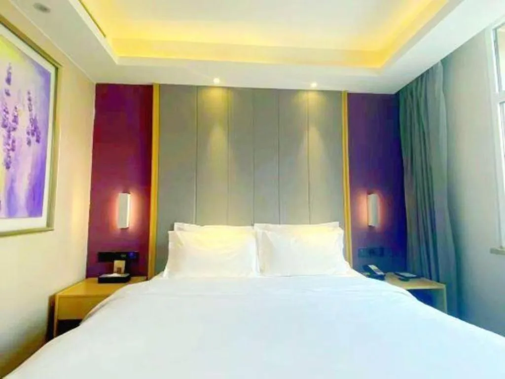 Bed in Lavande Hotel Beijing Daxing Airport Qingyuan Road Metro Station Joy City