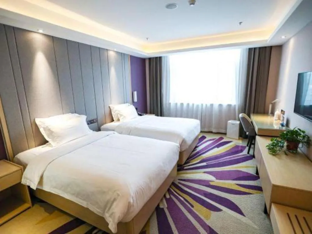 Bed in Lavande Hotel Beijing Daxing Airport Qingyuan Road Metro Station Joy City