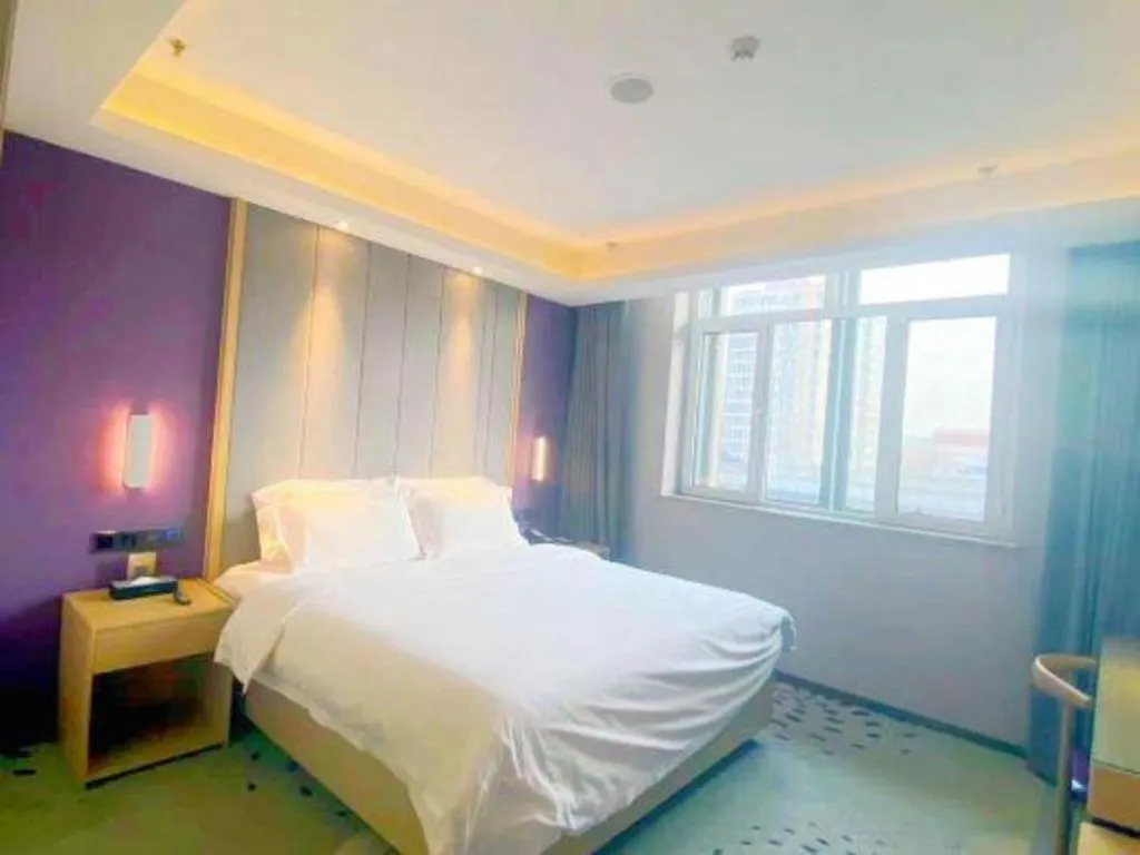 Bed in Lavande Hotel Beijing Daxing Airport Qingyuan Road Metro Station Joy City