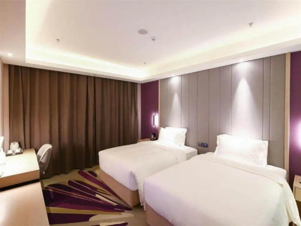 Bed in Lavande Hotel Beijing Daxing Airport Qingyuan Road Metro Station Joy City