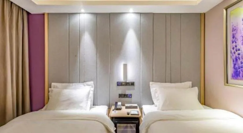 Bed in Lavande Hotel Beijing Daxing Airport Qingyuan Road Metro Station Joy City