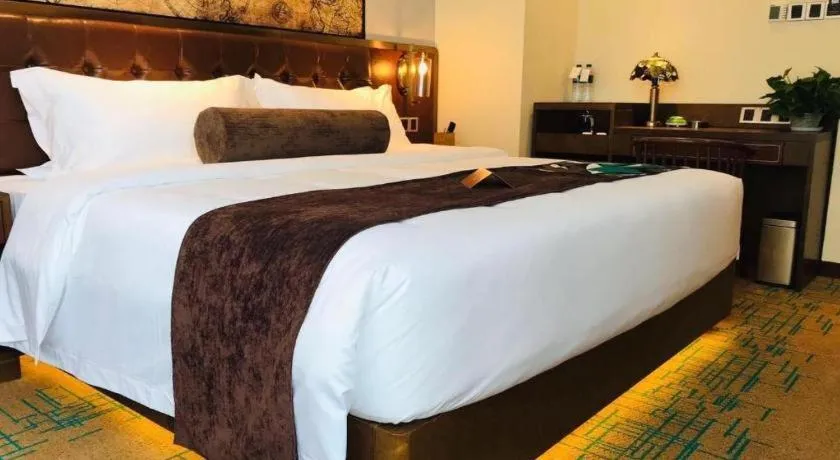 Bed in James Joyce Coffetel Chengdou Wuqing Wanda Plaza