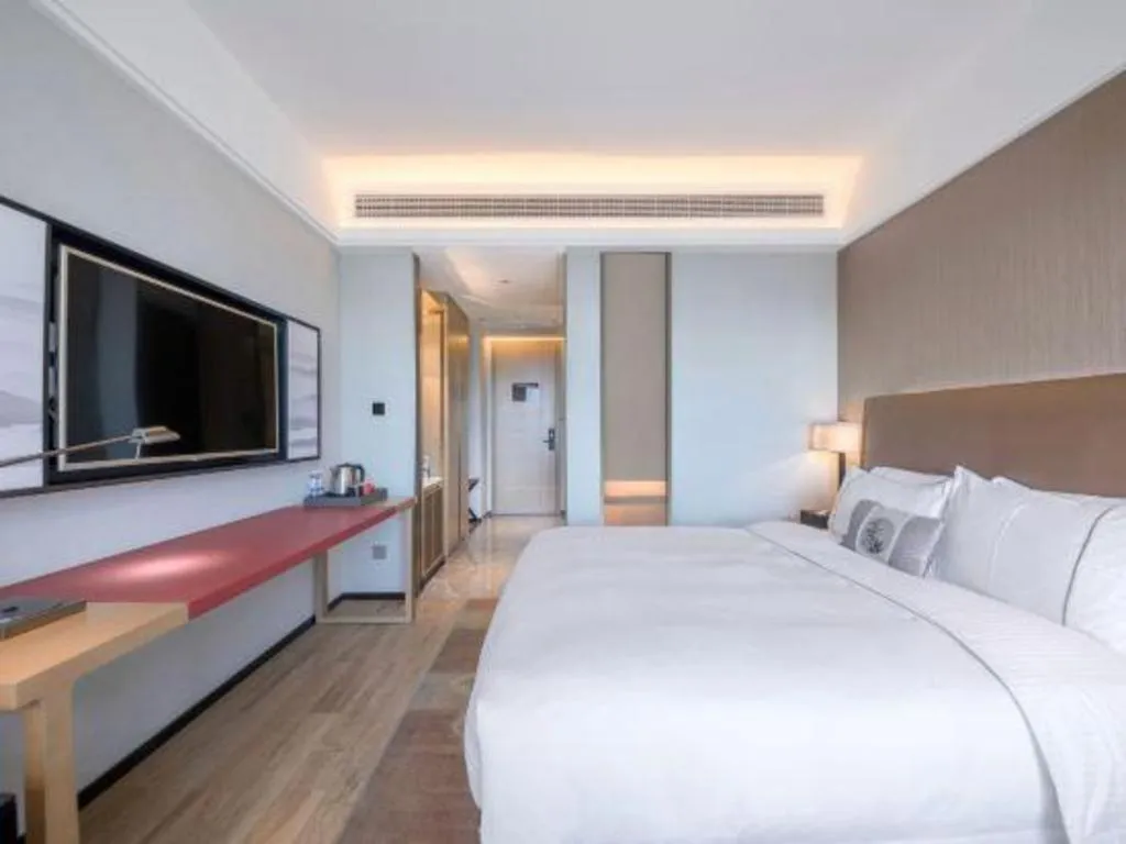 Bed in Echeng Hotel Guiyang Exhibition Center Financial City