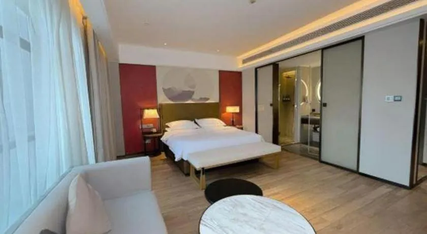 Bed in Echeng Hotel Guiyang Exhibition Center Financial City