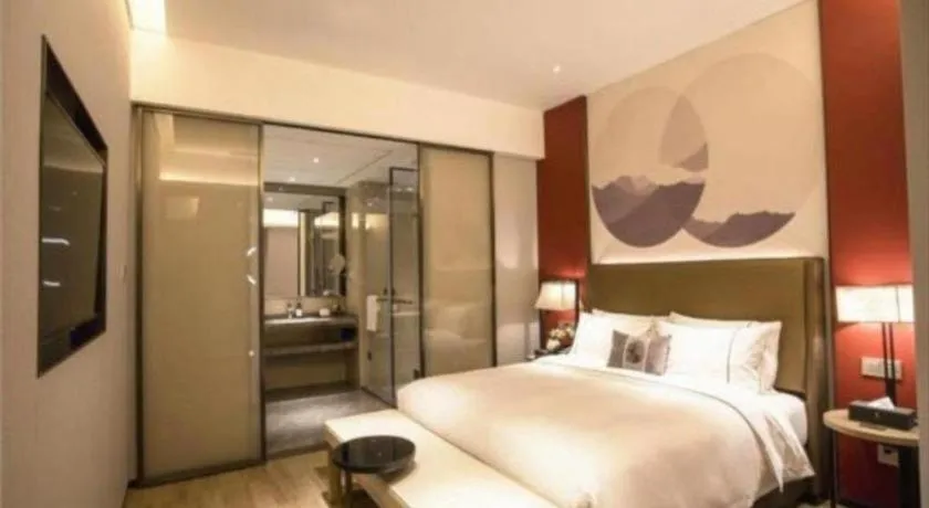 Bed in Echeng Hotel Guiyang Exhibition Center Financial City