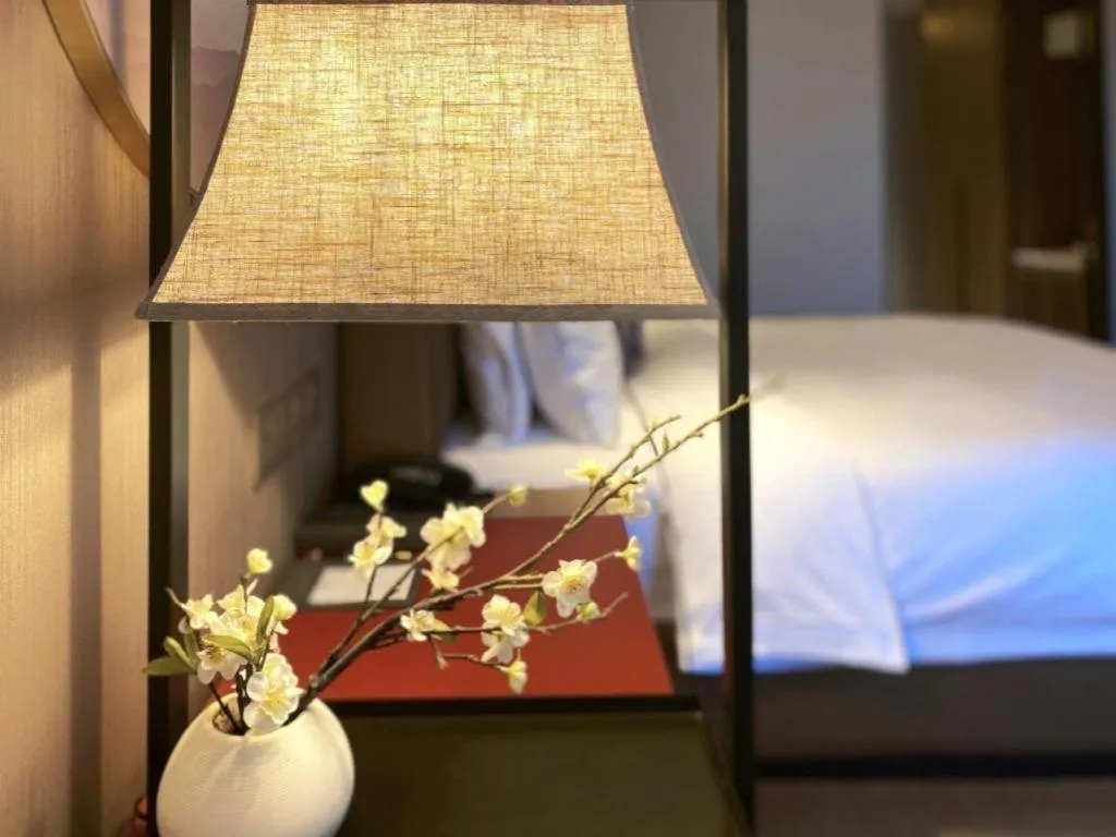 Bed in Echeng Hotel Guiyang Exhibition Center Financial City