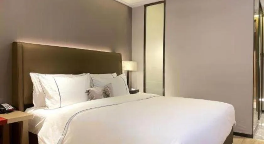 Bed in Echeng Hotel Guiyang Exhibition Center Financial City