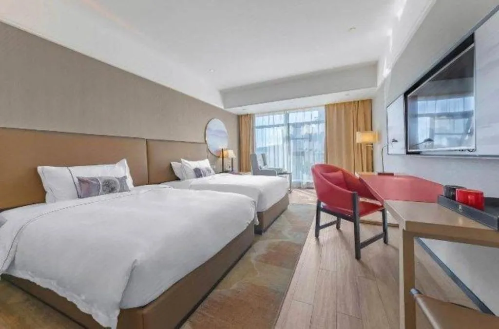 Bed in Echeng Hotel Guiyang Exhibition Center Financial City