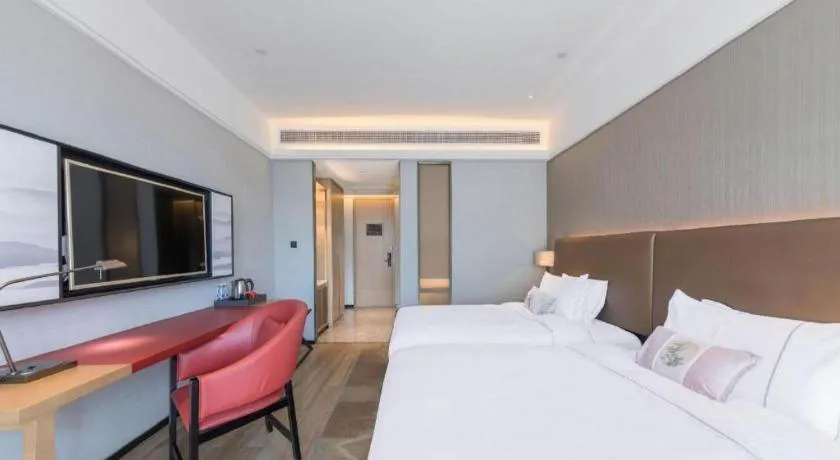 Bed in Echeng Hotel Guiyang Exhibition Center Financial City