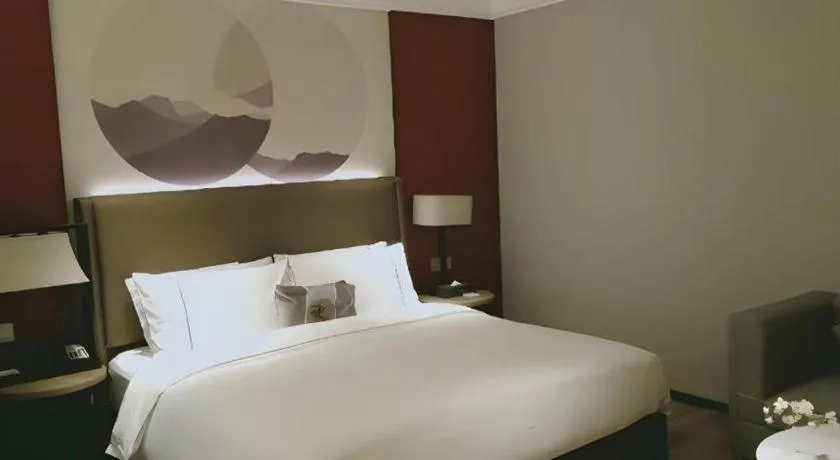 Bed in Echeng Hotel Guiyang Exhibition Center Financial City