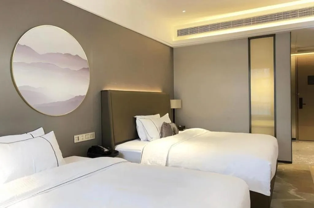 Bed in Echeng Hotel Guiyang Exhibition Center Financial City