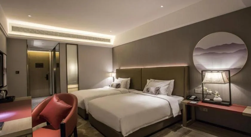 Bed in Echeng Hotel Guiyang Exhibition Center Financial City